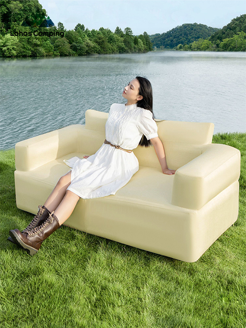 Outdoor Camping Couch - Lohascamping Outdoor Camp Inflatable Air Sofa