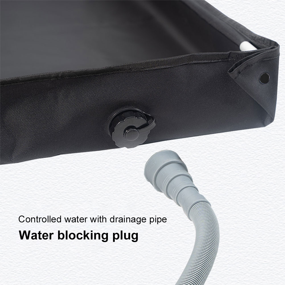 Outdoor Camping Bathroom - Portable Camping Shower Base with Drain