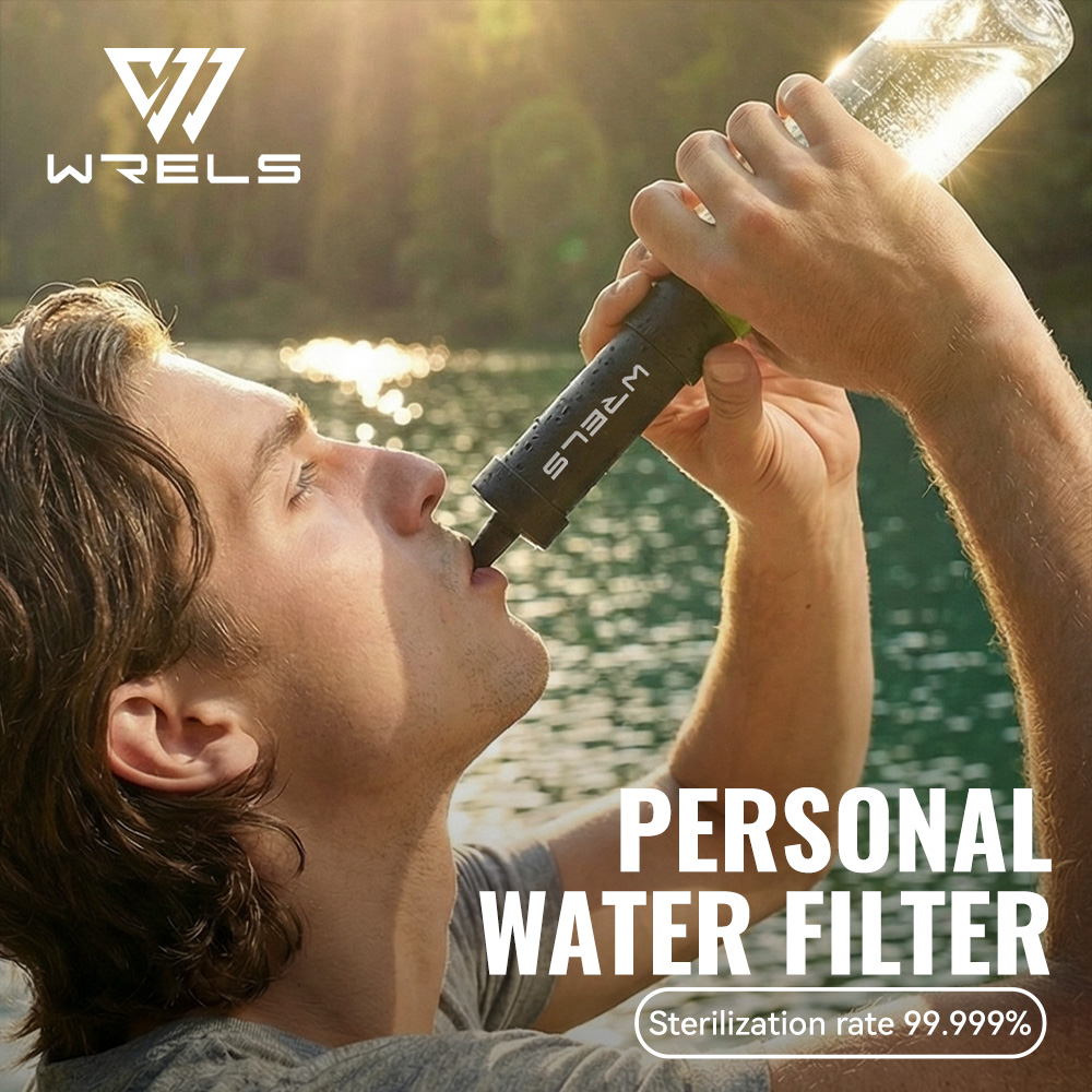 Portable Water Filter - WERLS Hiking Personal Mini Water Filter