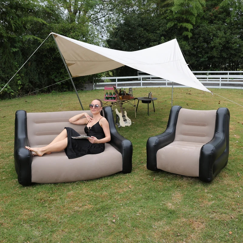 Air Mattress Inflatable Sofa D - đánh giá và giá Outdoor Camping Couch