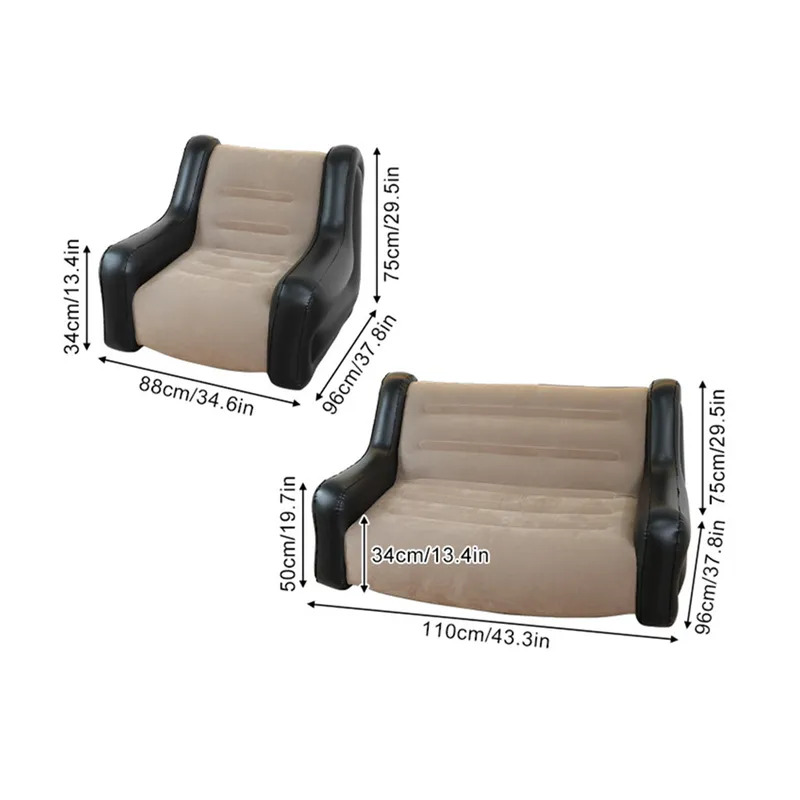 Air Mattress Inflatable Sofa D - đánh giá và giá Outdoor Camping Couch