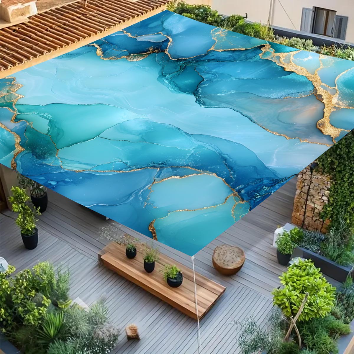 Color Flower Camping Sunshade  - đánh giá và giá Outdoor Camping House