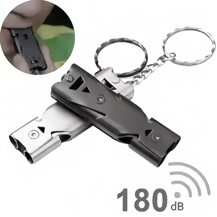 Survival Whistle Keychain Emer - đánh giá và giá Outdoor Camping Youtube