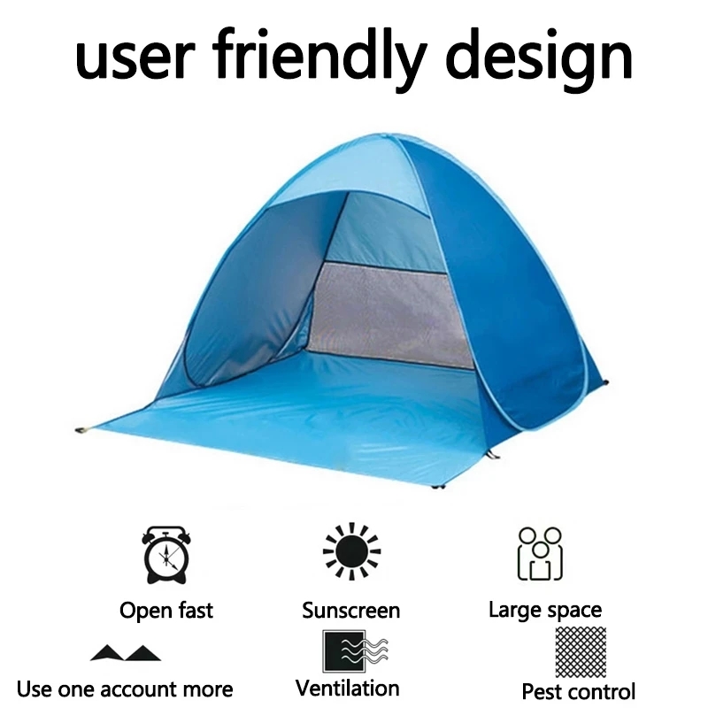 Quick Automatic Opening Beach  - đánh giá và giá Outdoor Camping Automatic Quick Opening Tent