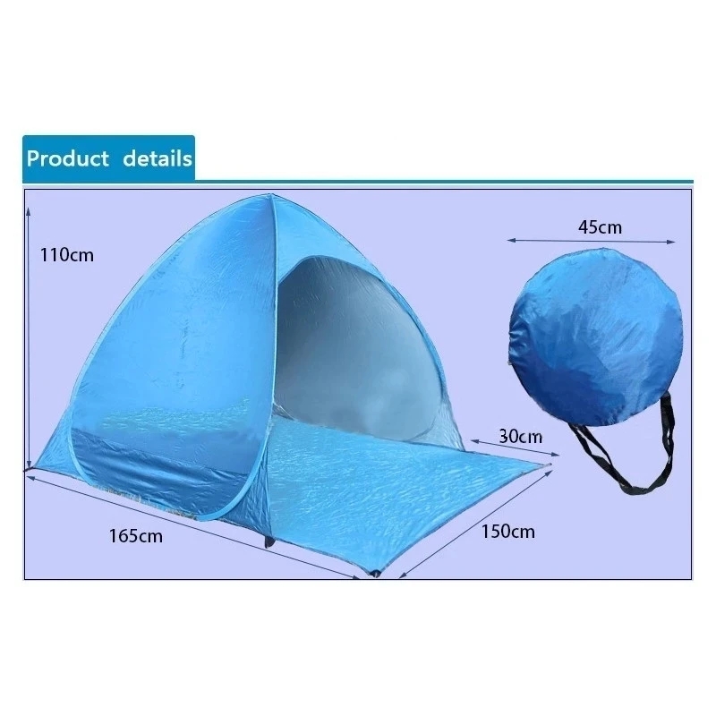Quick Automatic Opening Beach  - đánh giá và giá Outdoor Camping Automatic Quick Opening Tent