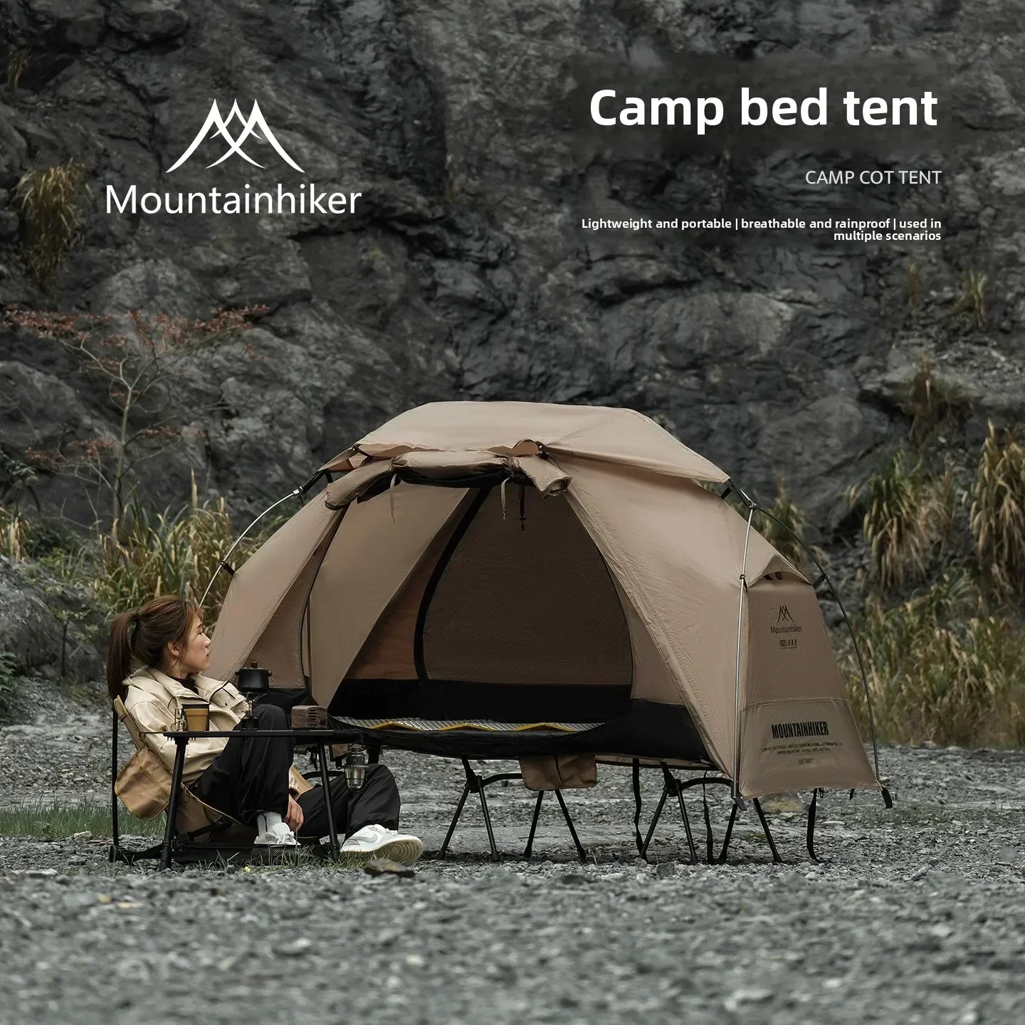 Mountainhiker Camping Cot Tent - đánh giá và giá Outdoor Camping Automatic Quick Opening Tent