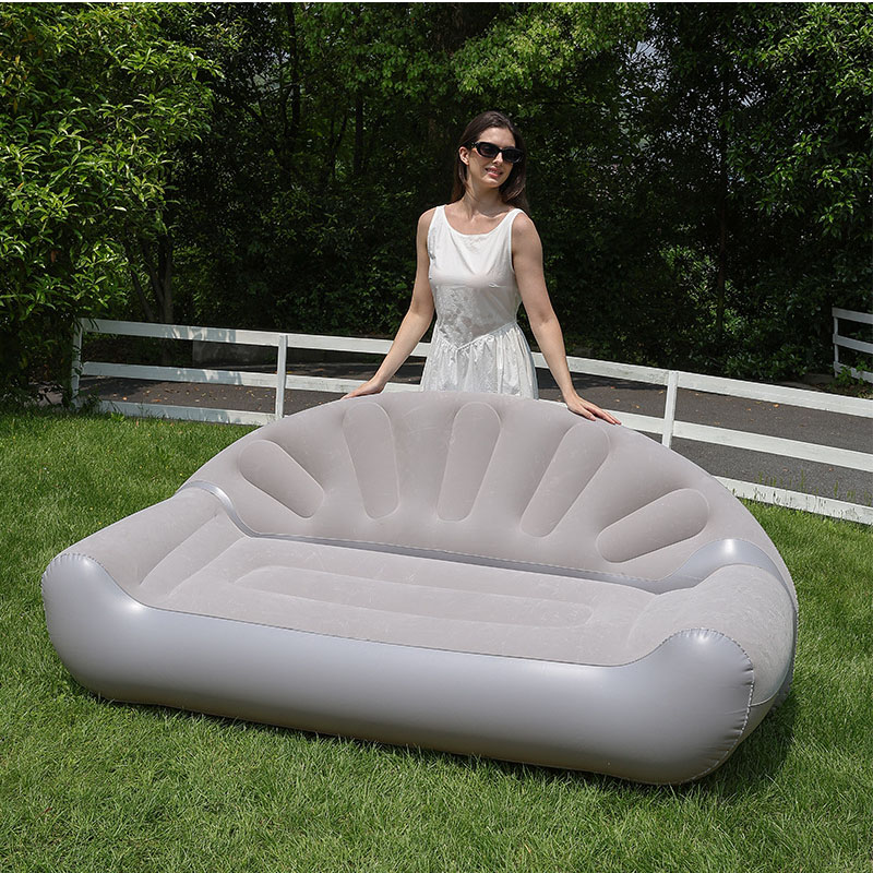 Fan Shaped Inflatable Sofa 2 P - đánh giá và giá Outdoor Camping Couch
