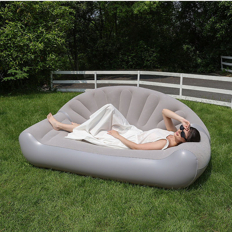 Fan Shaped Inflatable Sofa 2 P - đánh giá và giá Outdoor Camping Couch