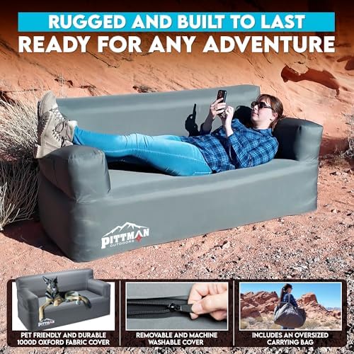 Pittman - Inflatable Couch wit - đánh giá và giá Outdoor Camping Couch