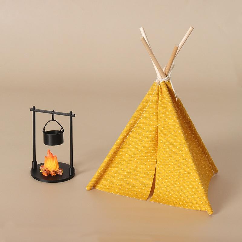 1:12 Scale Camping Tent Model  - đánh giá và giá Outdoor Camping House