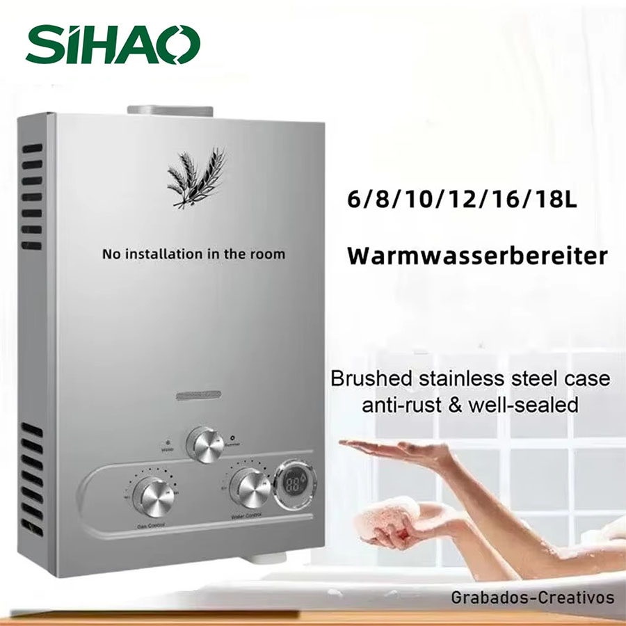 SIHAO 12L 16L 18L GPM LPG Gas  - đánh giá và giá Outdoor Camping Bathroom