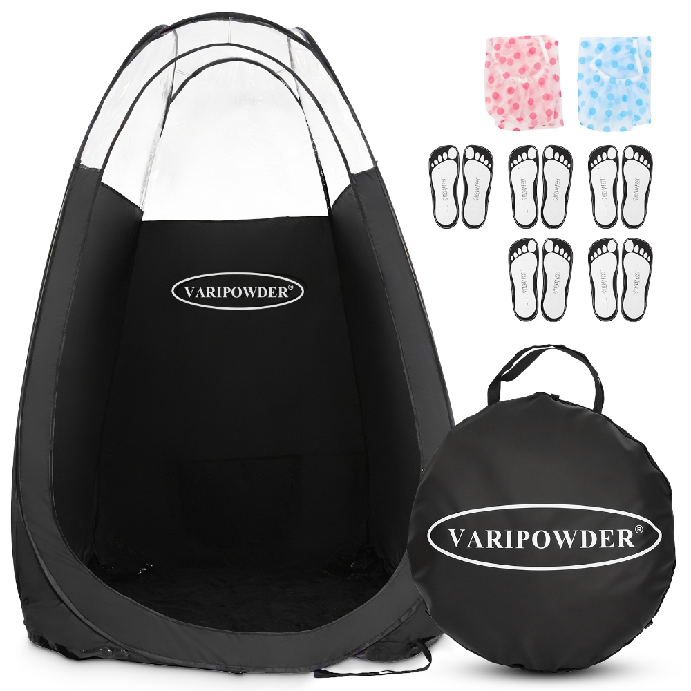 Black Spray Tanning Tent Porta - đánh giá và giá Outdoor Camping Automatic Quick Opening Tent