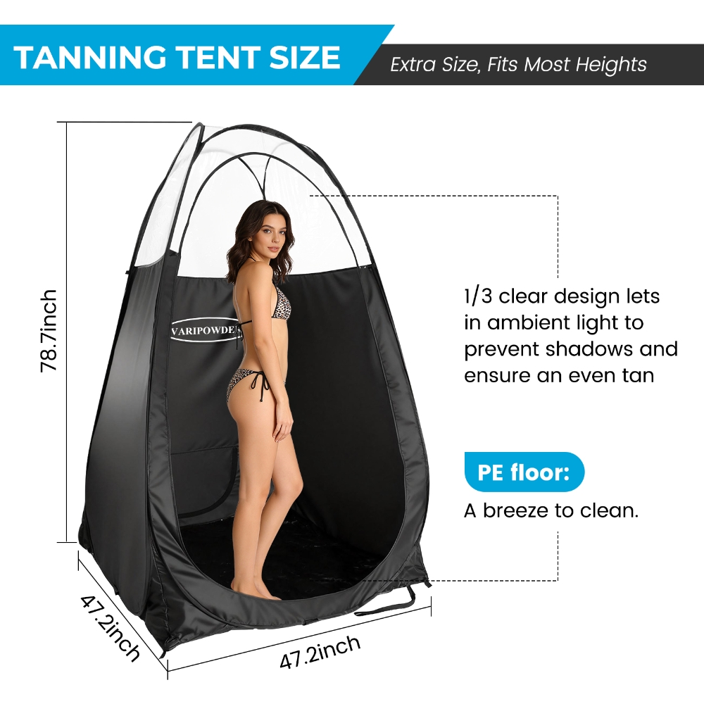 Black Spray Tanning Tent Porta - đánh giá và giá Outdoor Camping Automatic Quick Opening Tent