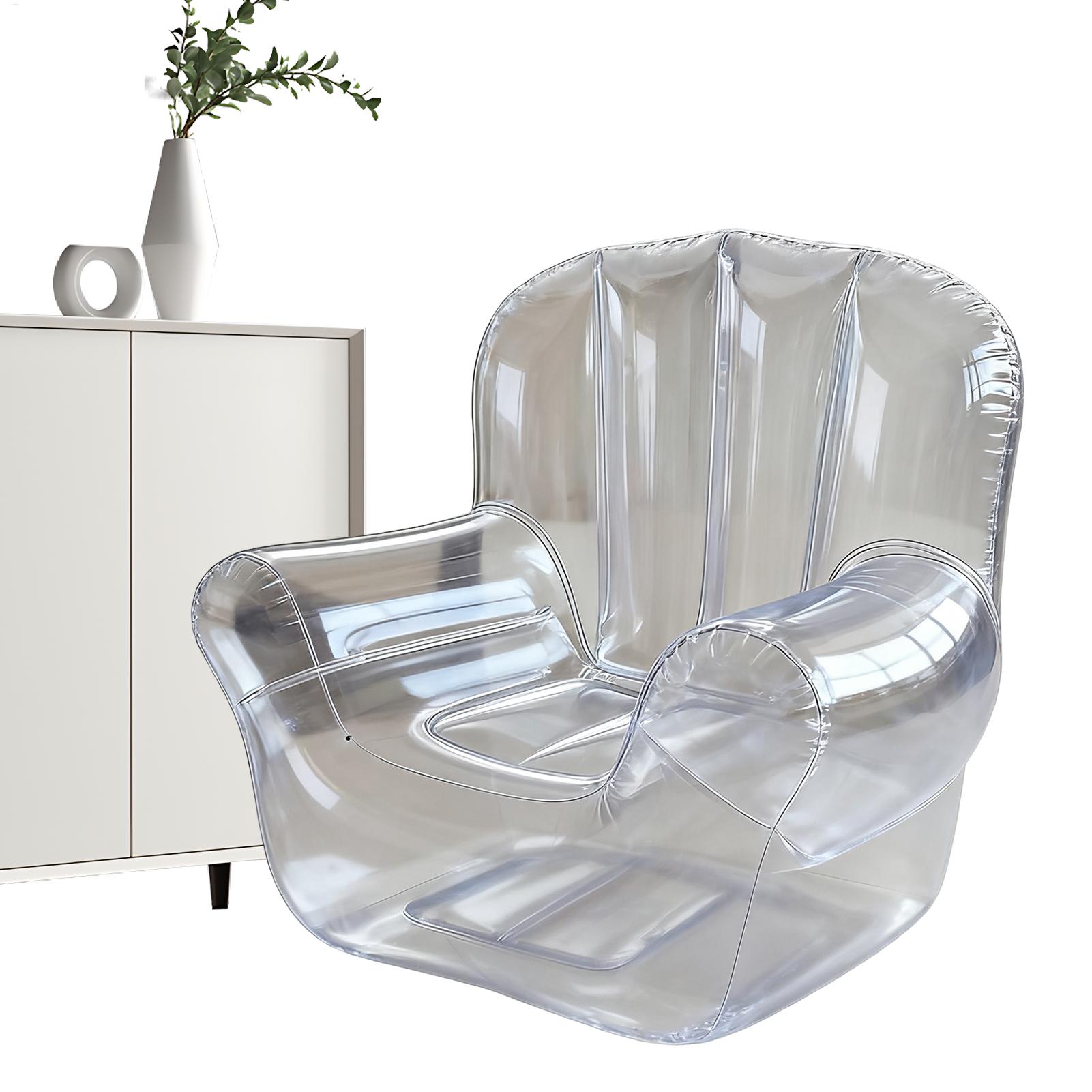 Thickened Transparent Sofa PVC - đánh giá và giá Outdoor Camping Couch