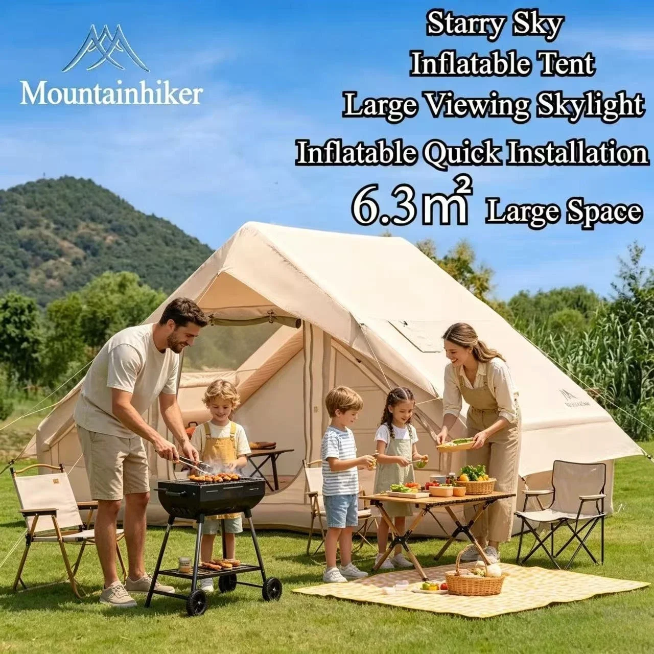 MOUNTAINHIKER Extra Large Infl - đánh giá và giá Outdoor Camping House