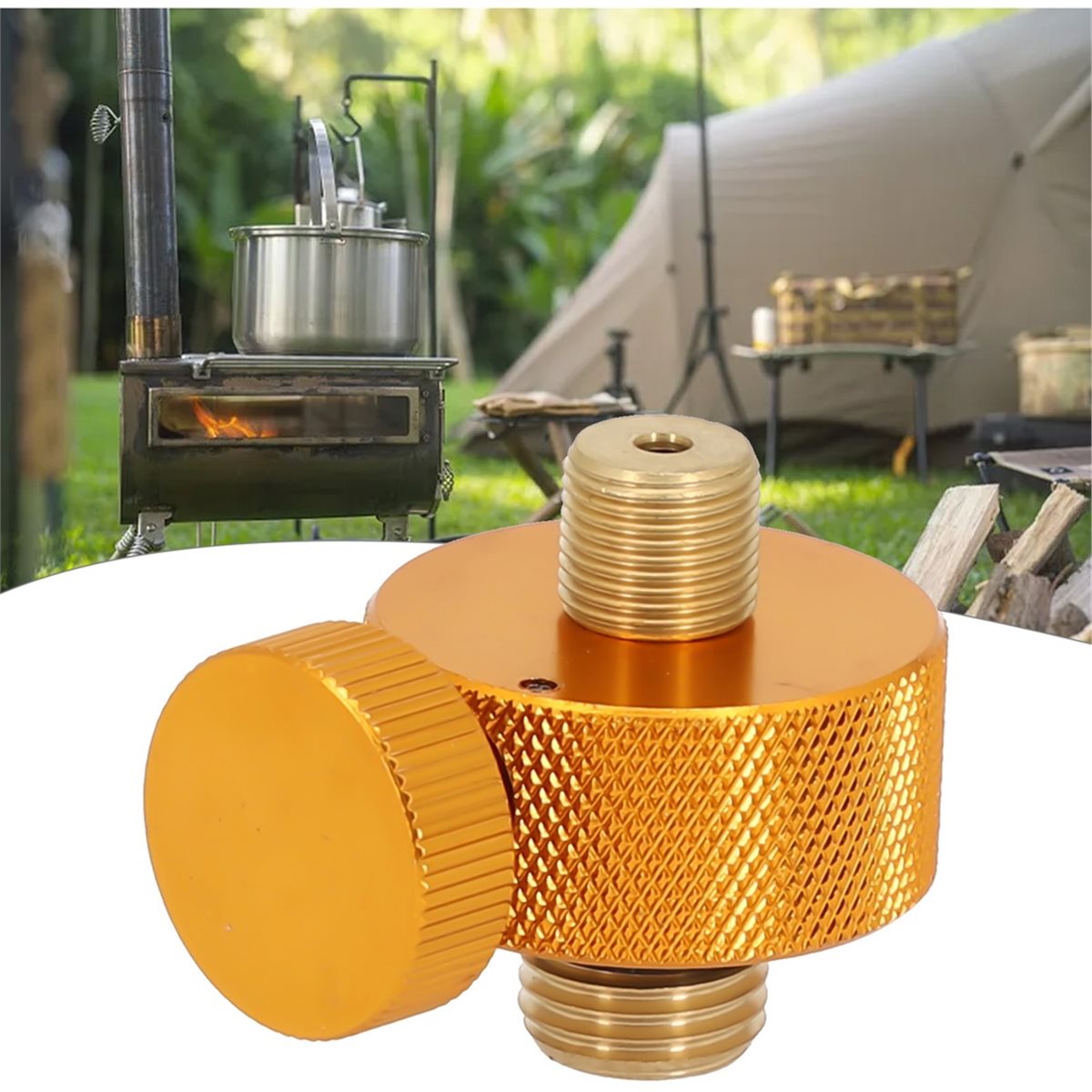 Camping Gaskocher Adapter Mit  - đánh giá và giá Outdoor Und Camping Messe