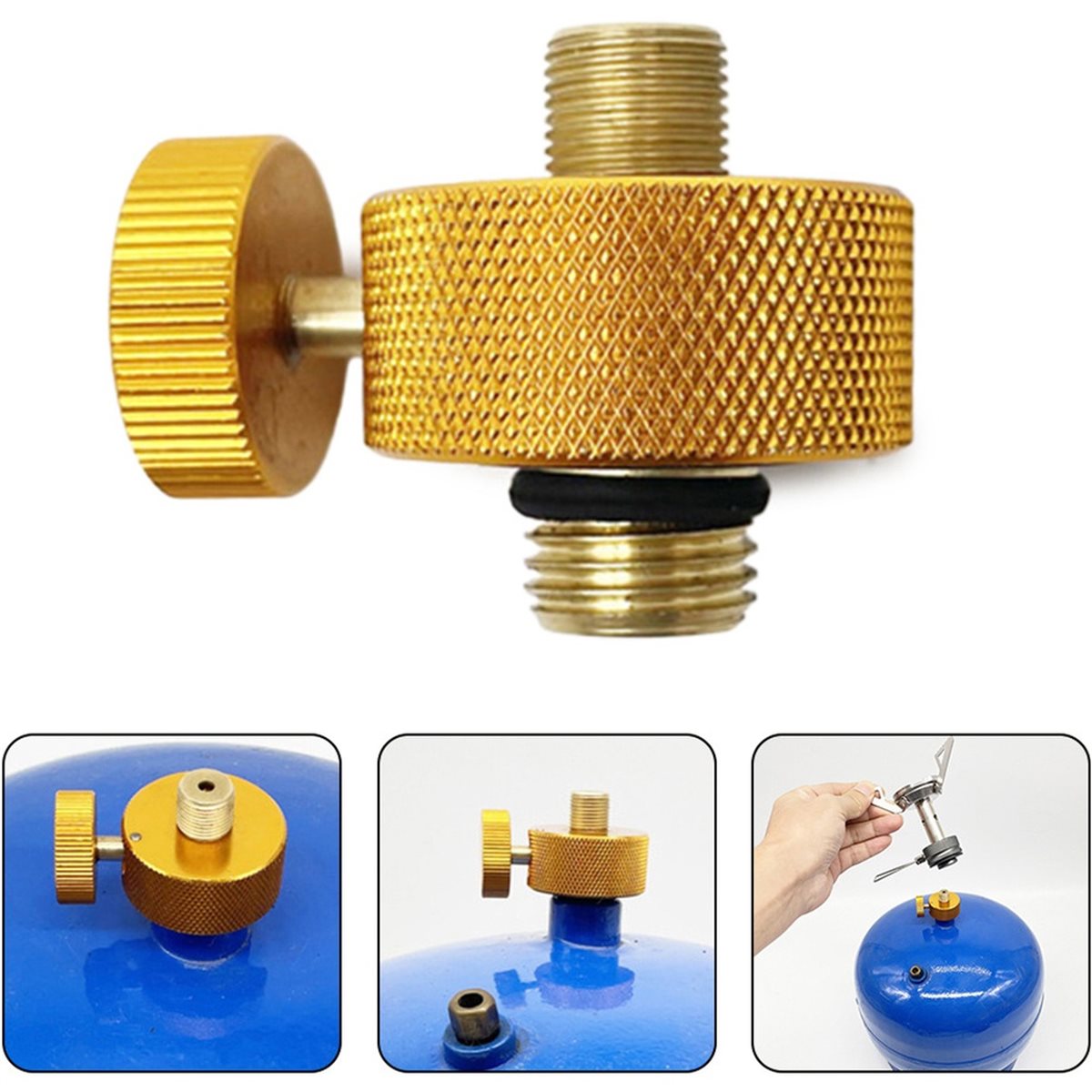 Camping Gaskocher Adapter Mit  - đánh giá và giá Outdoor Und Camping Messe