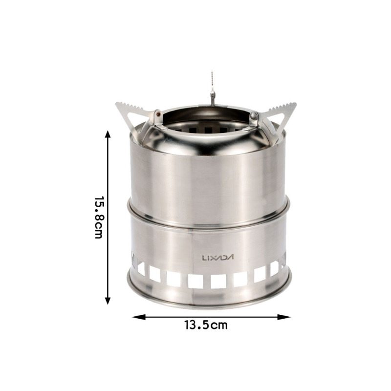 Lixada Stainless Steel Wood St - đánh giá và giá Outdoor Camping Sink