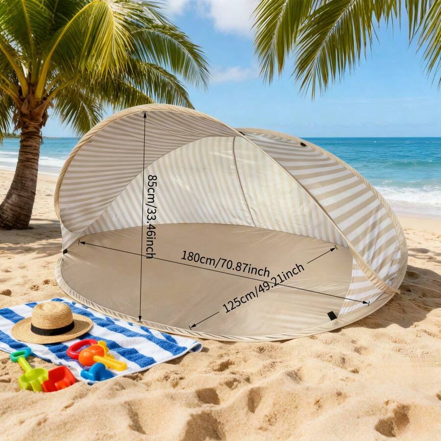 2-Second Pop-Up 2-Person Beach - đánh giá và giá Outdoor Camping Automatic Quick Opening Tent