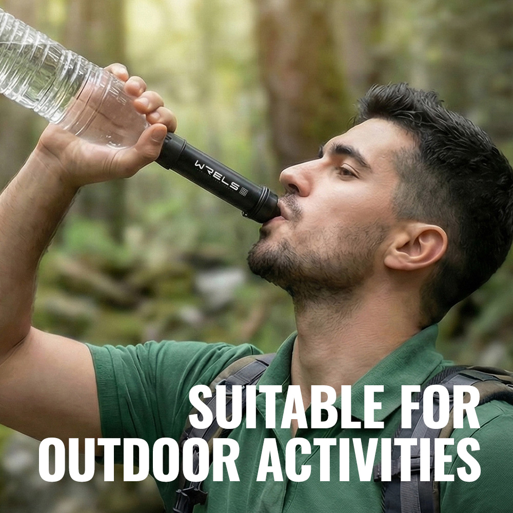 WRELS Outdoor Water Purifier P - đánh giá và giá Portable Water Filter