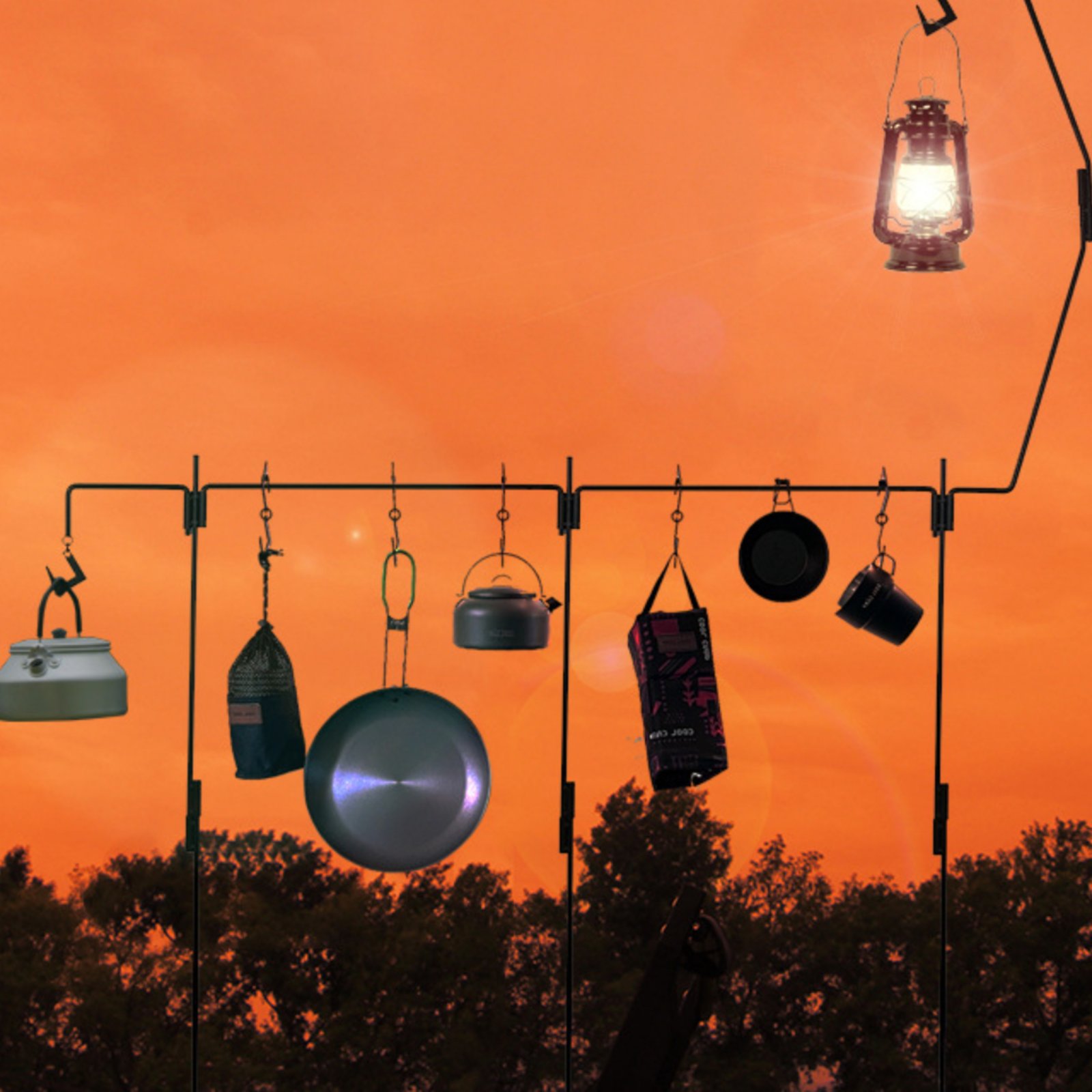 Camping Lantern Stand Easy to  - đánh giá và giá Kitchen Outdoor Camping