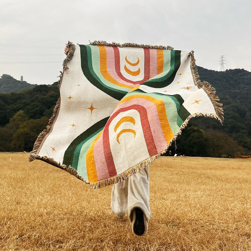 Extra Thick Soft Rainbow Strip - đánh giá và giá Outdoor Camping Decor Ideas