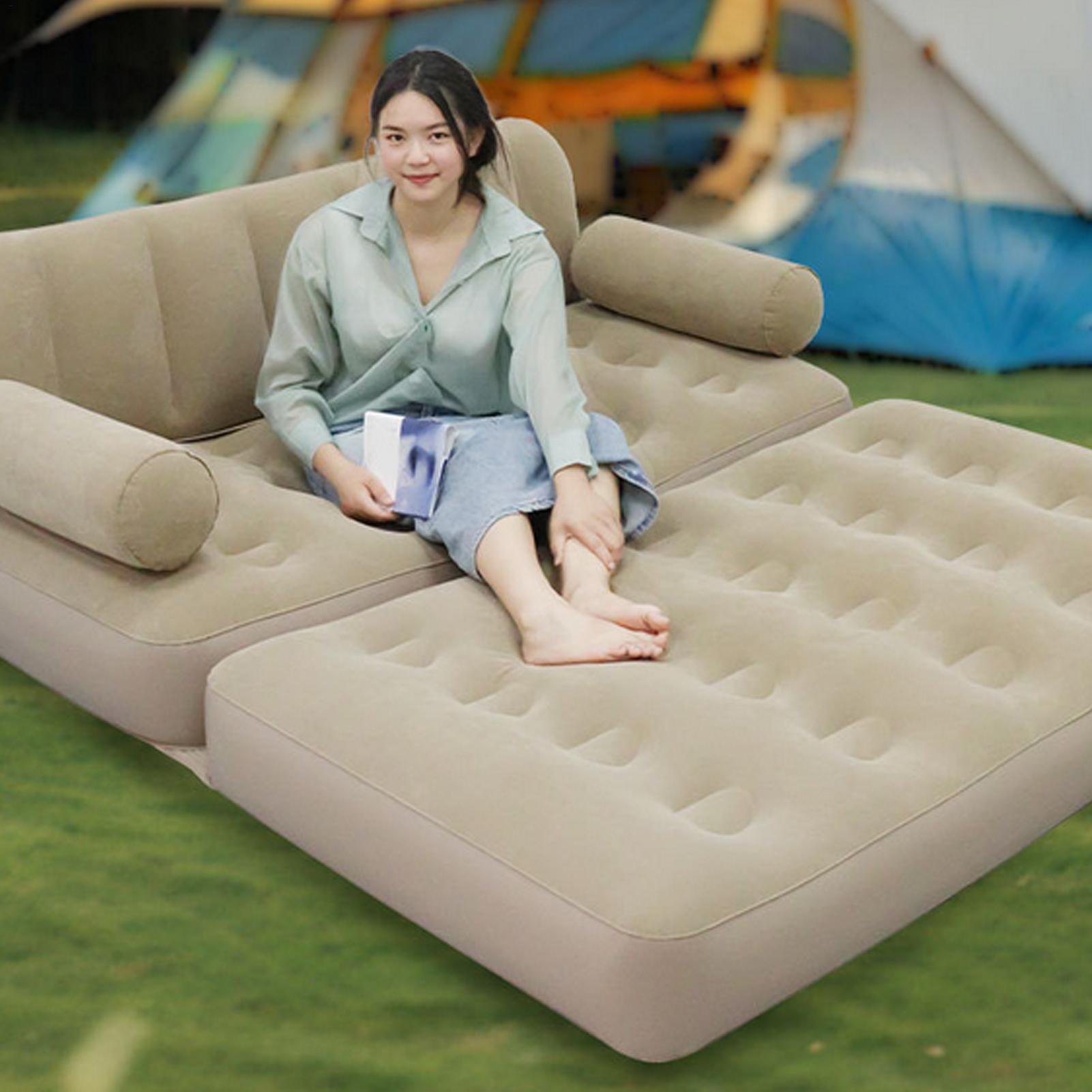 Air Sofa With Air Pump Folding - đánh giá và giá Outdoor Camping Couch