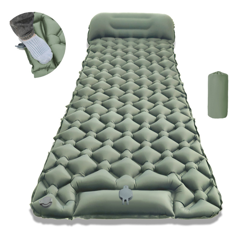 Auto Inflatable Foot Press Cam - đánh giá và giá Outdoor Camping House