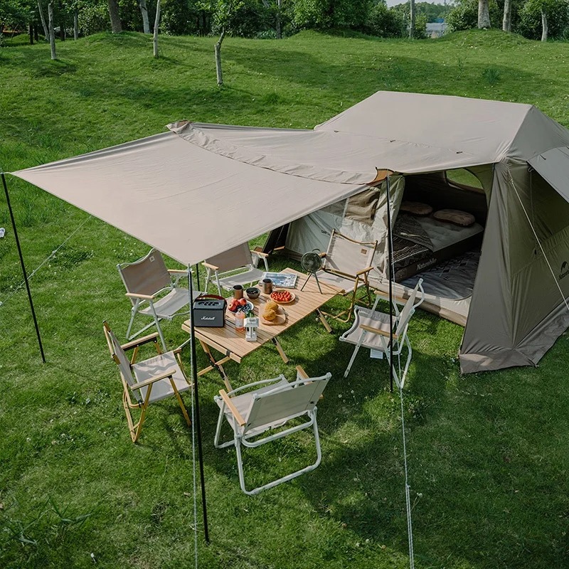 【Outdoor】Naturehike Village 6. - đánh giá và giá Outdoor Camping Automatic Quick Opening Tent