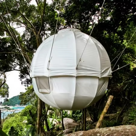Suspended Spherical Glamping T - đánh giá và giá Outdoor Camping And Glamping