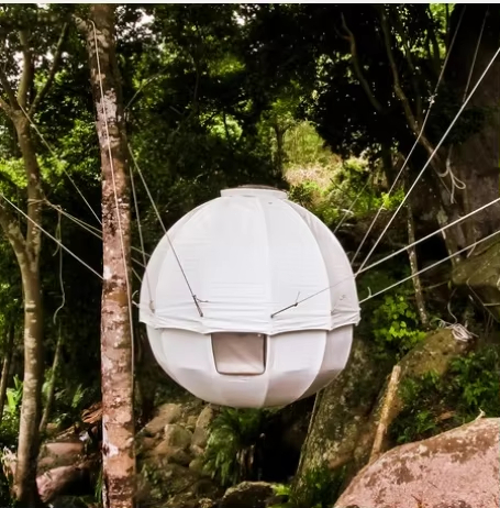 Suspended Spherical Glamping T - đánh giá và giá Outdoor Camping And Glamping