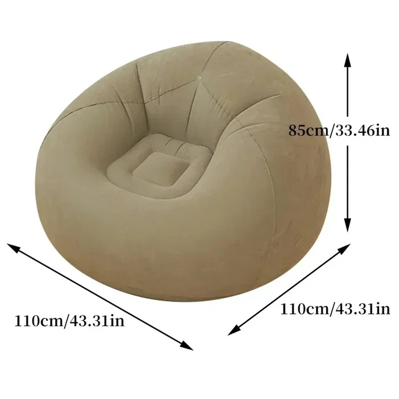 Large Lazy Inflatable Sofa Cha - đánh giá và giá Outdoor Camping Couch