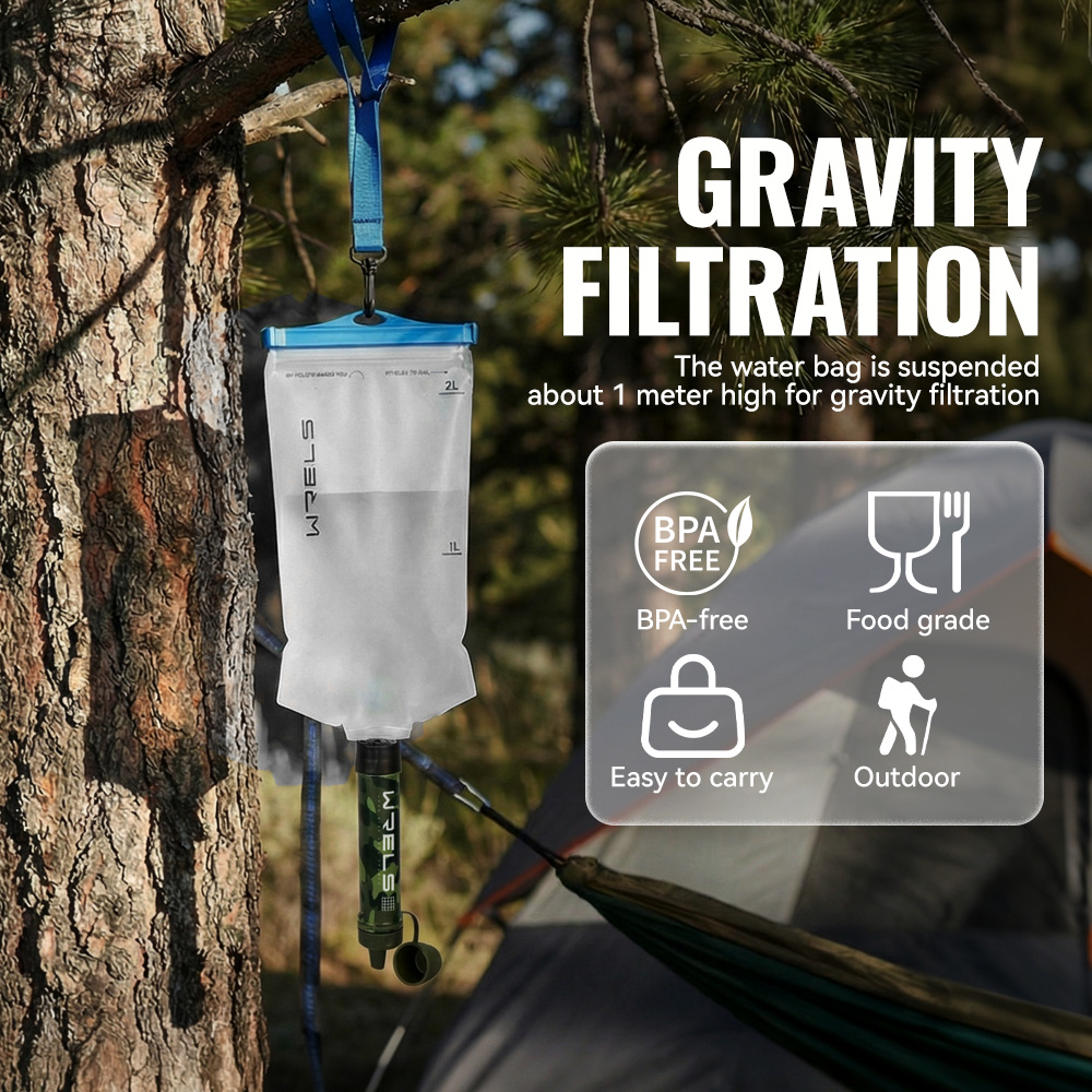 WRELS Outdoor Portable Water F - đánh giá và giá Portable Water Filter