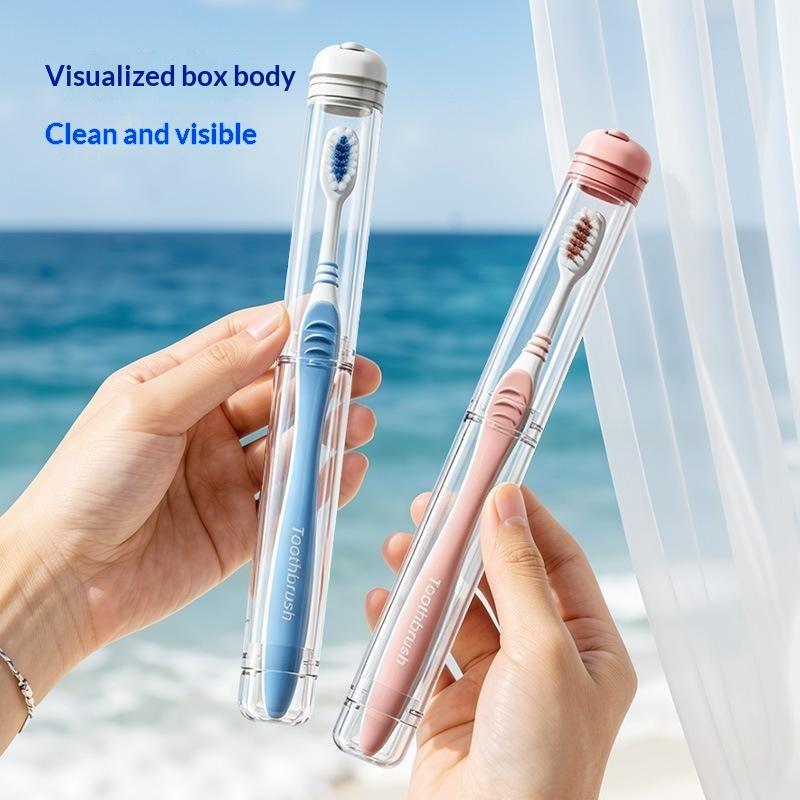 Portable Toothbrush Holder Box - đánh giá và giá Outdoor Camping Bathroom