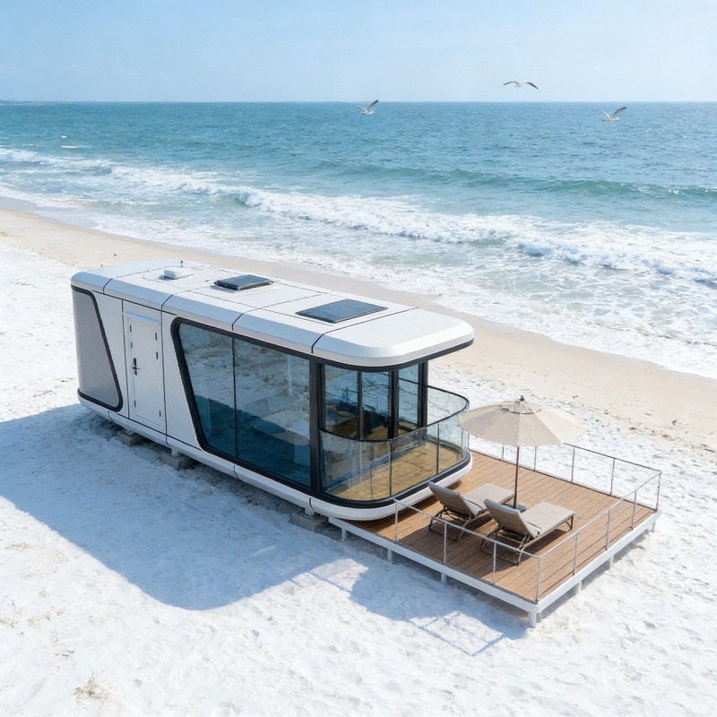 Modern 40ft 20ft Steel Space C - đánh giá và giá Outdoor Camping House