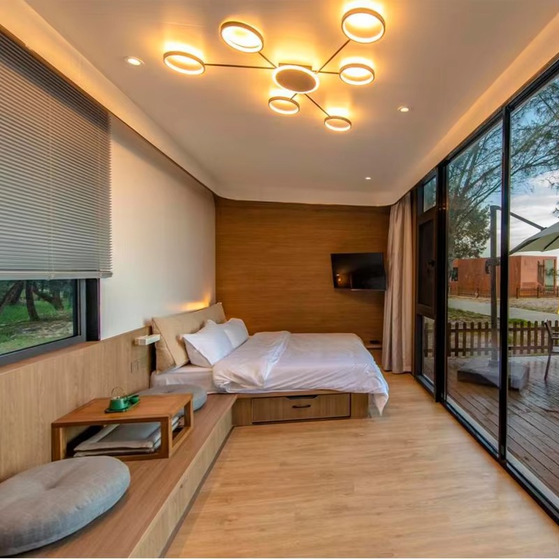 Modern 40ft 20ft Steel Space C - đánh giá và giá Outdoor Camping House